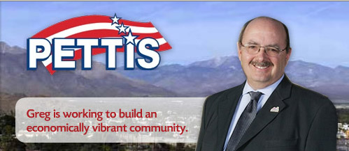 Greg Pettis Cathedral City Councilman Website System
