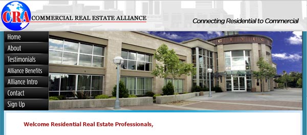 Commercial Real Estate Alliance New Website