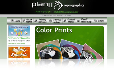 PlanIT Website Display