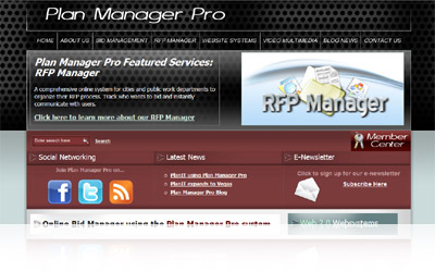 Plan Manager Pro Website Display