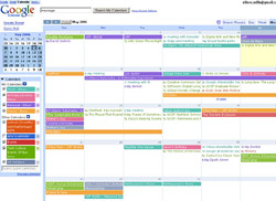 Google Calendar Screen Shot